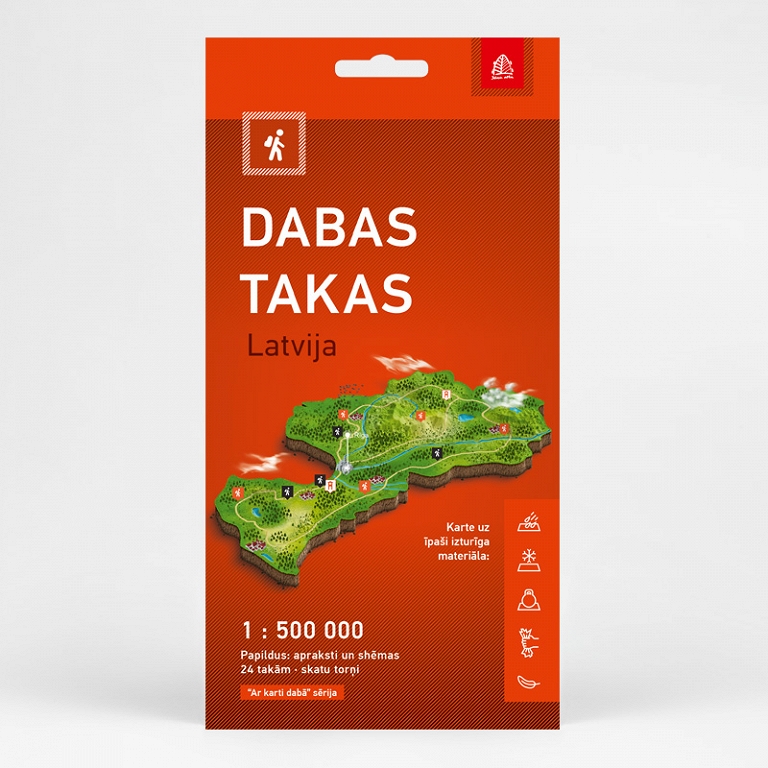 DABAS TAKAS. Aktīvā tūrisma karte