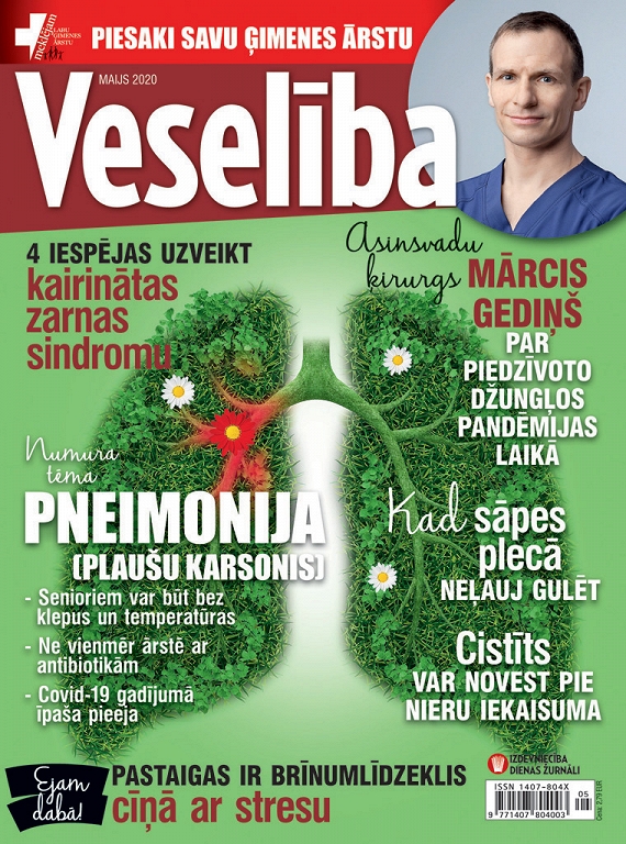 Veselība, maijs 2020