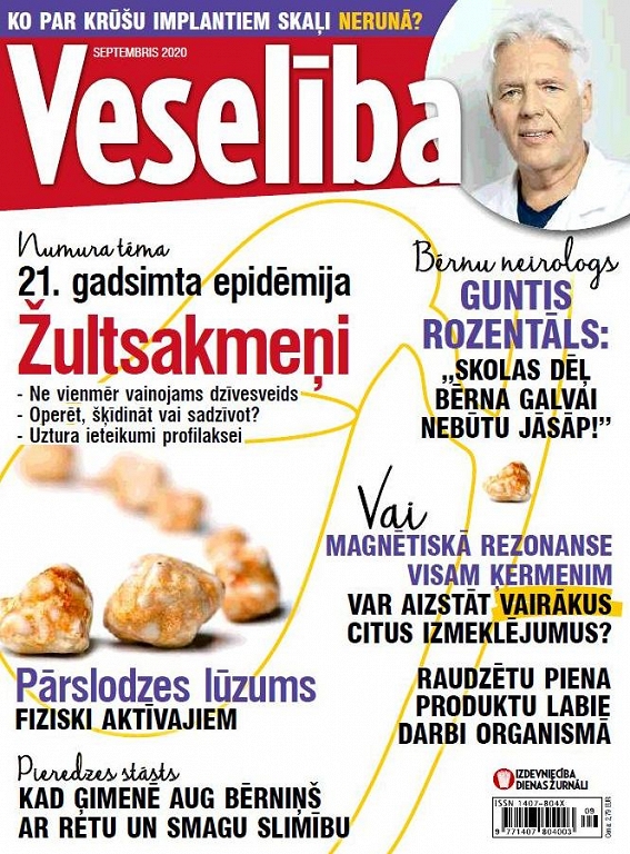 Veselība, septembris 2020