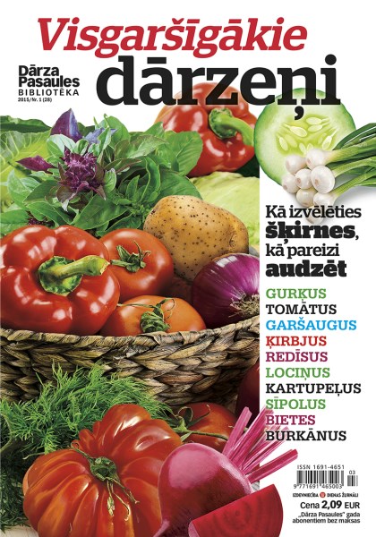 Visgaršīgākie dārzeņi
