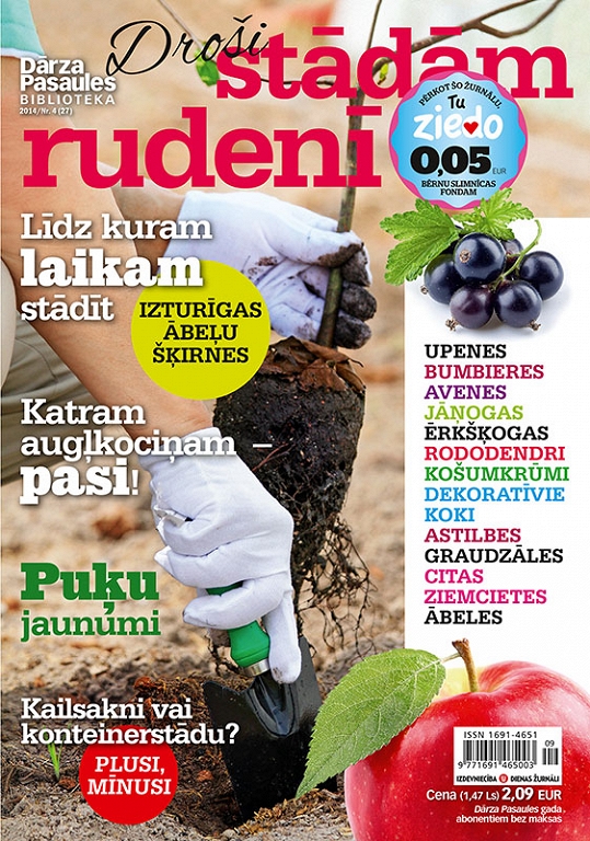 Droši stādām rudenī
