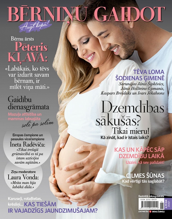 Ilustrētā rokasgrāmata "Bērniņu Gaidot"