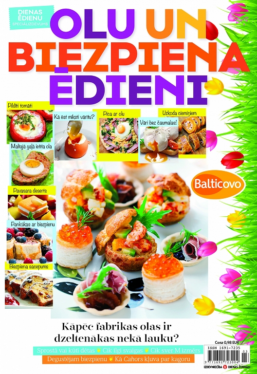 Olu un biezpiena ēdieni
