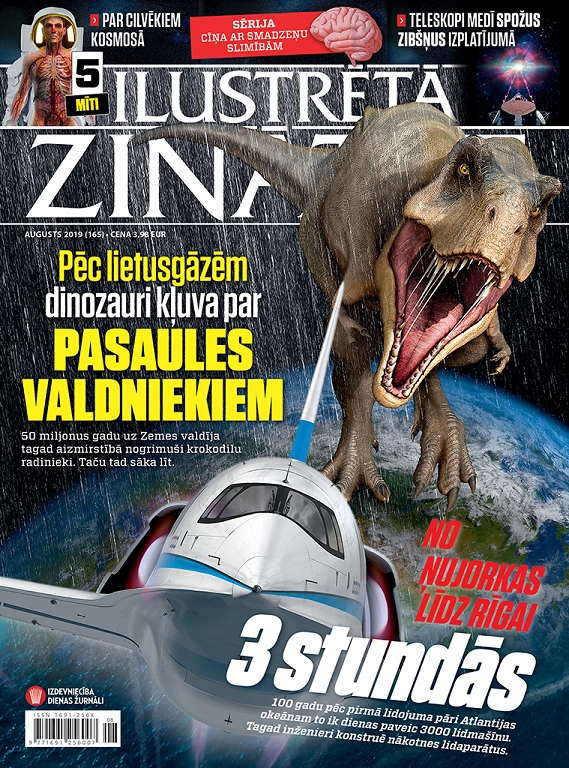 Ilustrētā Zinātne, augusts 2019