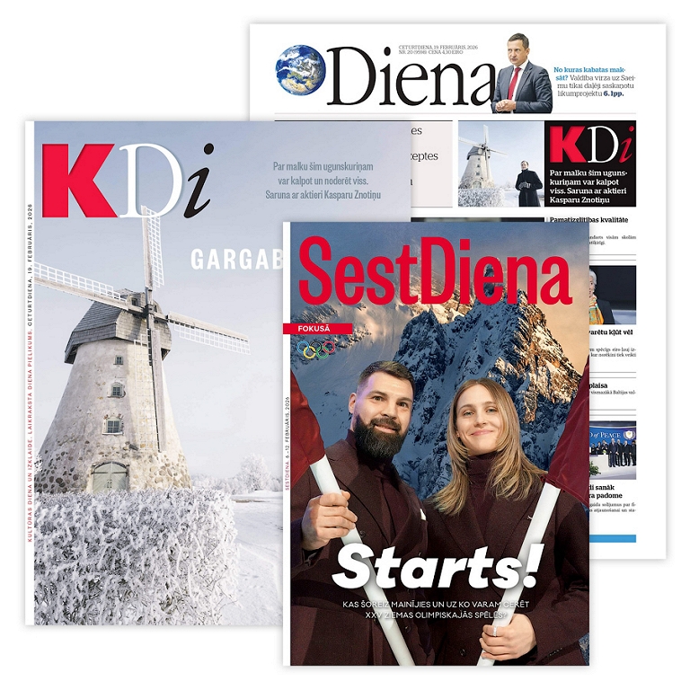 Laikraksts "Diena" Pilnais komplekts