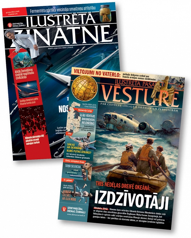 Žurnālu komplekts "Ilustrētā Vēsture + Ilustrētā Zinātne"