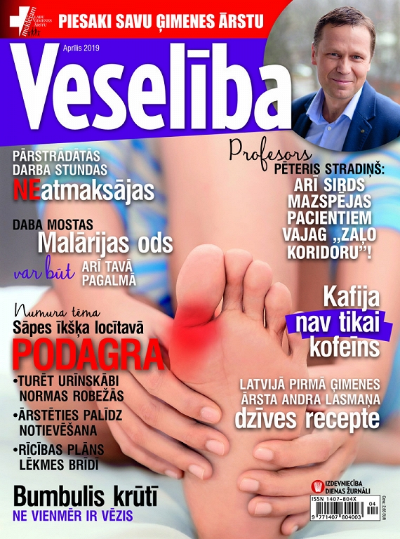 Veselība, aprīlis 2019