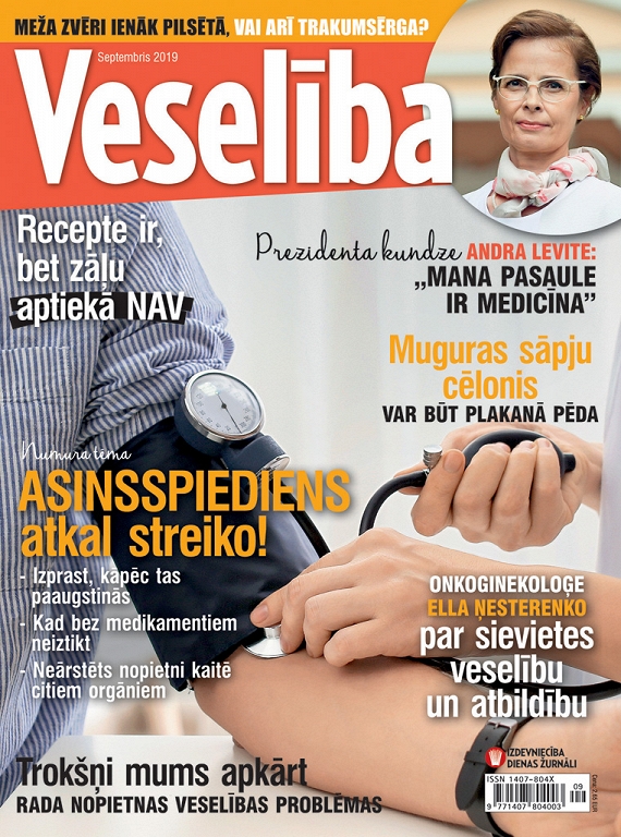 Veselība, septembris 2019