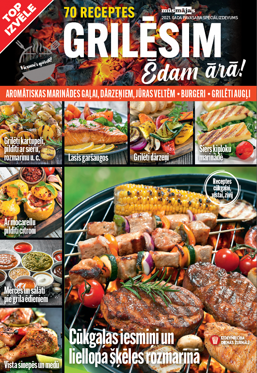 Grilēsim: ēdam ārā!