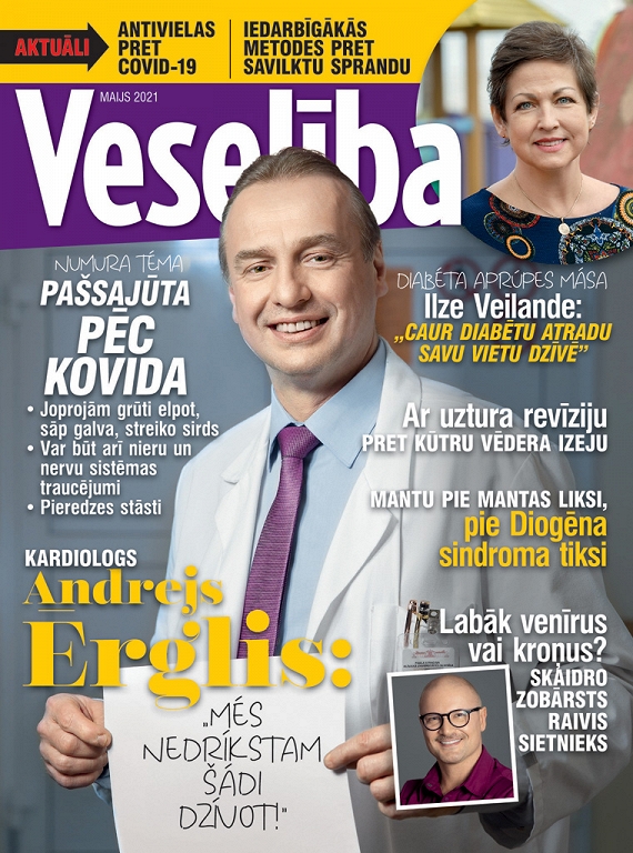 Veselība, maijs 2021