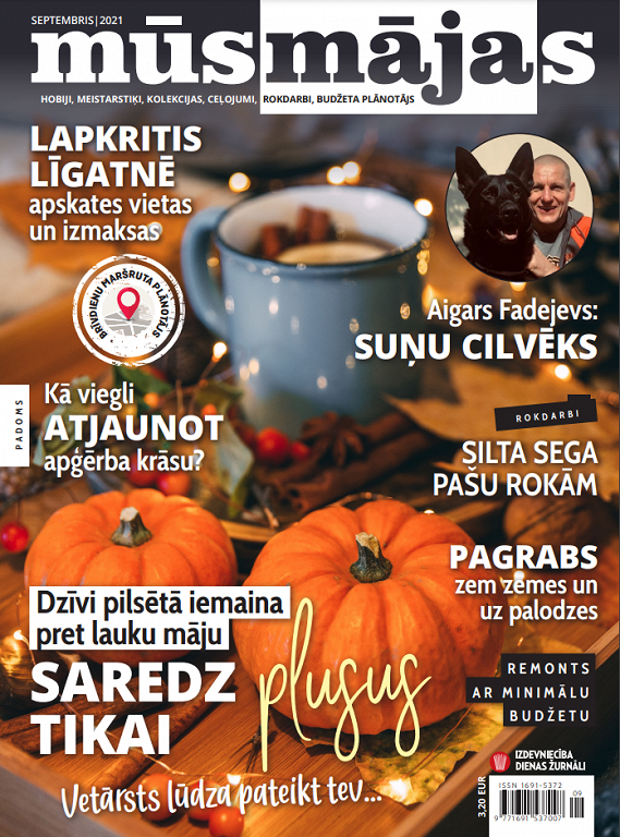 Mūsmājas, septembris 2021
