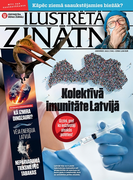 Ilustrētā Zinātne, janvāris 2022