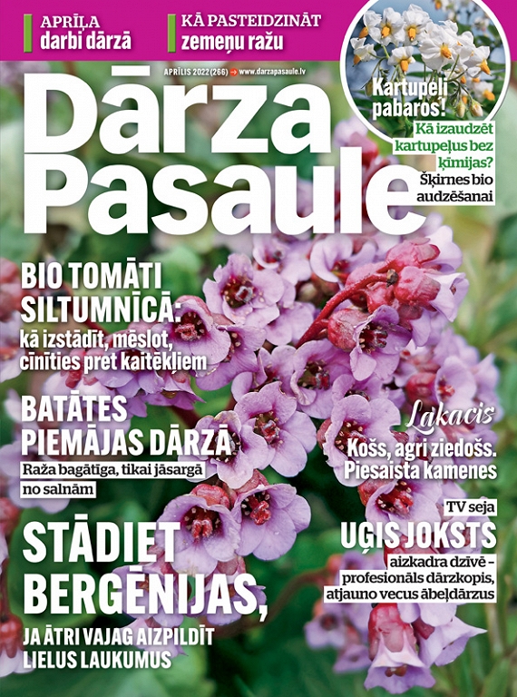 Dārza Pasaule, aprīlis 2022