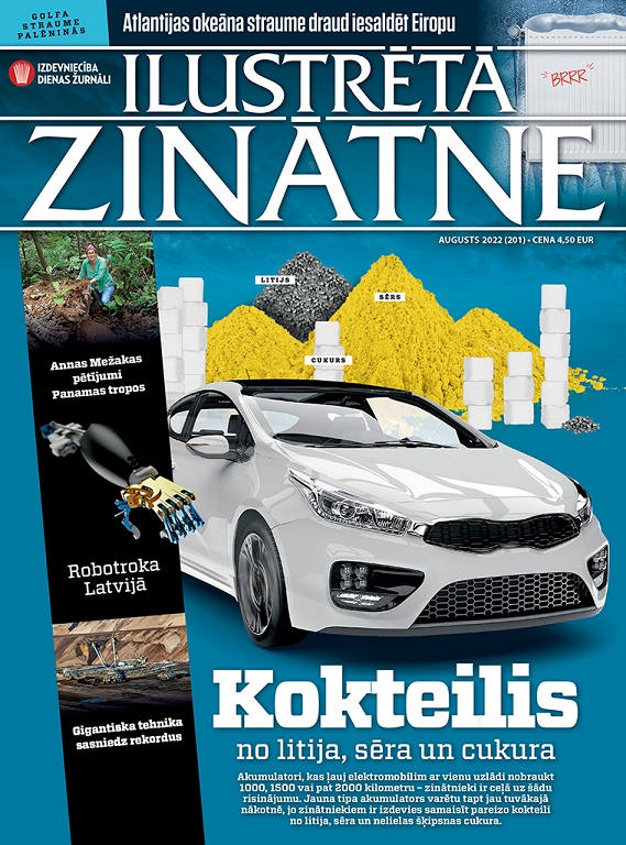 Ilustrētā Zinātne, augusts 2022