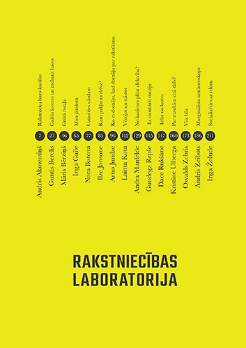 RAKSTNIECĪBAS LABORATORIJA