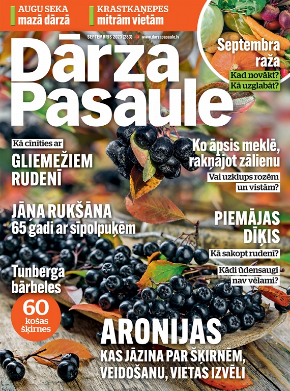 Dārza Pasaule, septembris 2023