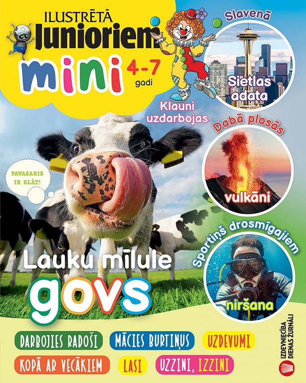 Ilustrētā Junioriem MINI, marts 2024