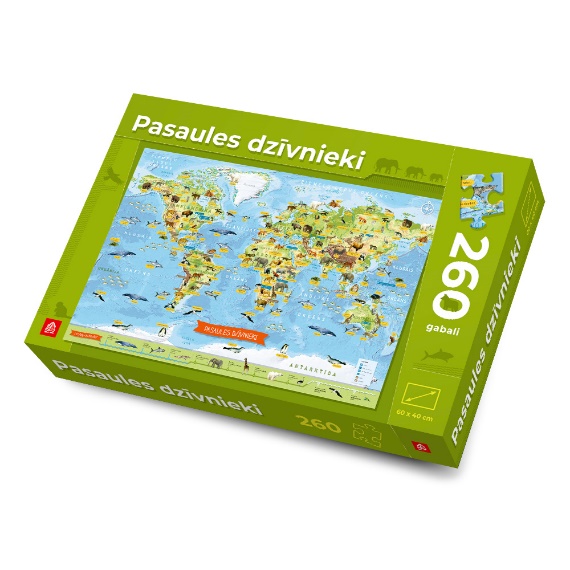PUZLE PASAULES DZĪVNIEKI