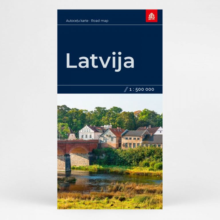 LATVIJA.AUTOCEĻU KARTE