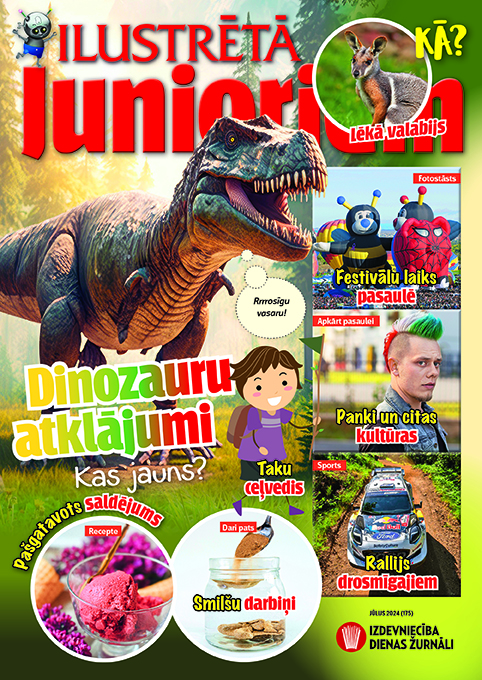 Ilustrētā Junioriem, jūlijs 2024