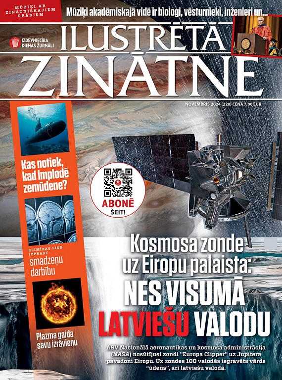 Ilustrētā Zinātne, novembris 2024
