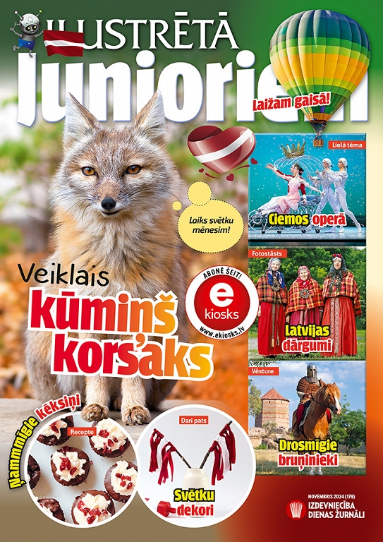 Ilustrētā Junioriem, novembris 2024