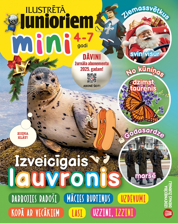 Ilustrētā Junioriem MINI, novembris 2024