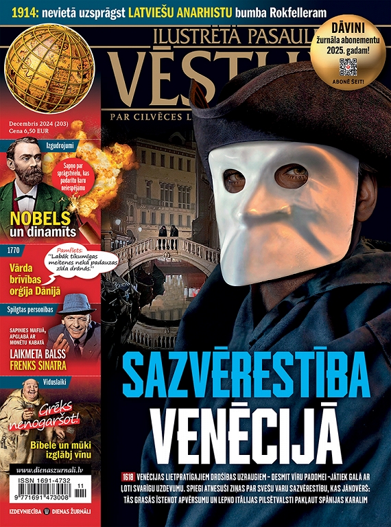 Ilustrētā Pasaules Vēsture, decembris 2024