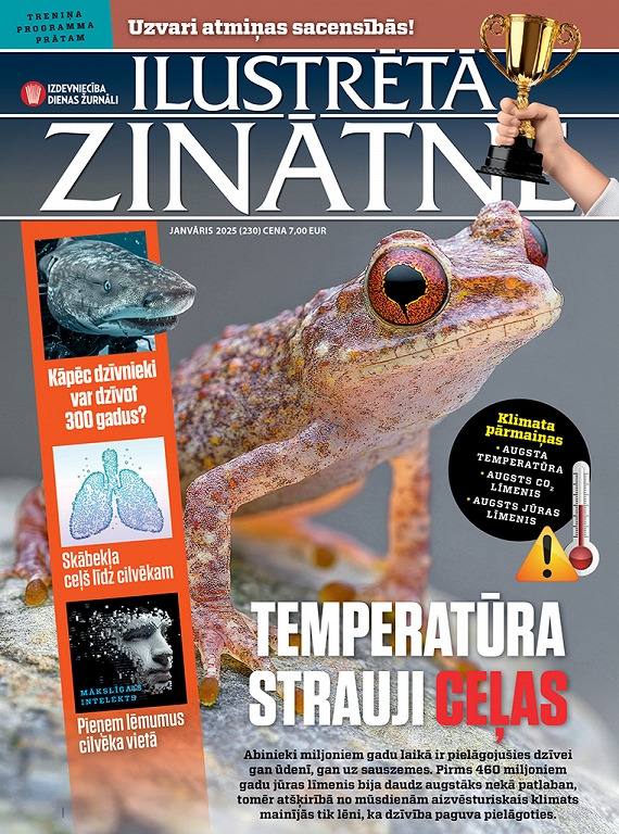 Ilustrētā Zinātne, janvāris 2025
