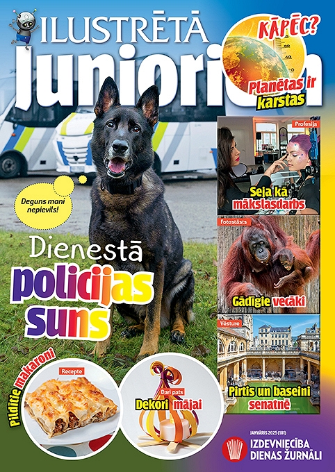 Ilustrētā Junioriem, janvāris 2025