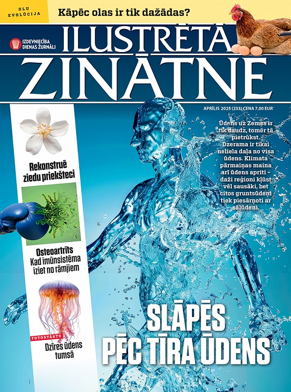 Ilustrētā Zinātne, aprīlis 2025