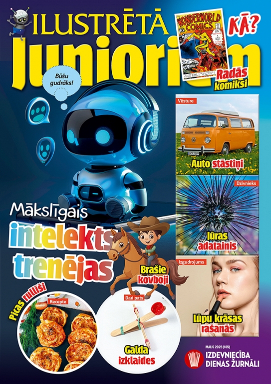 Ilustrētā Junioriem, maijs 2025