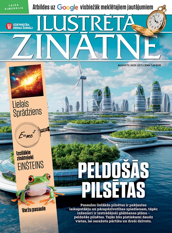 Ilustrētā Zinātne, augusts 2025