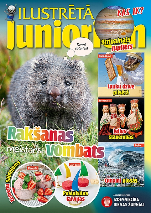 Ilustrētā Junioriem, augusts 2025