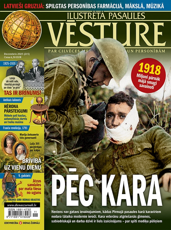 Ilustrētā Pasaules Vēsture, decembris 2025