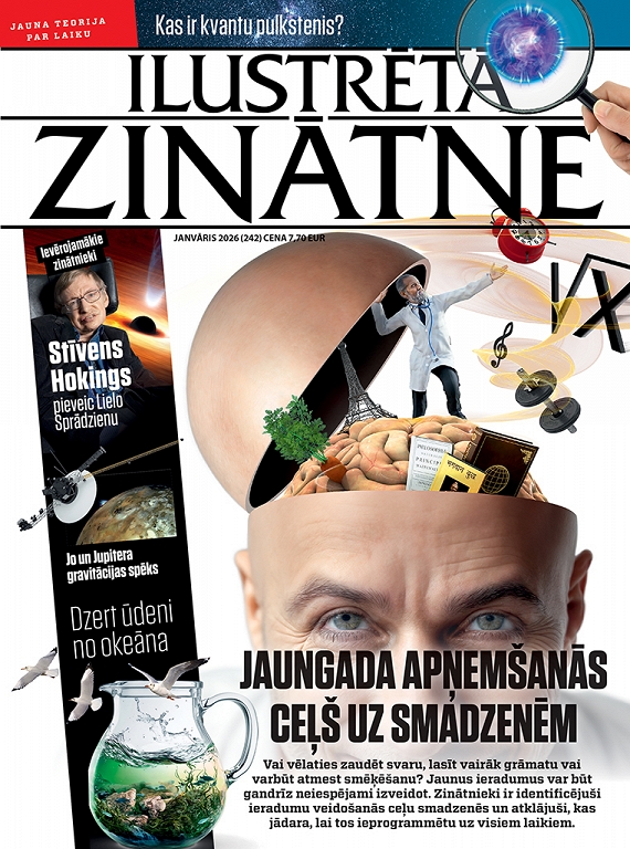 Ilustrētā Zinātne, janvāris 2026