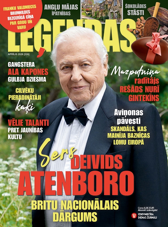 Leģendas, aprīlis 2026