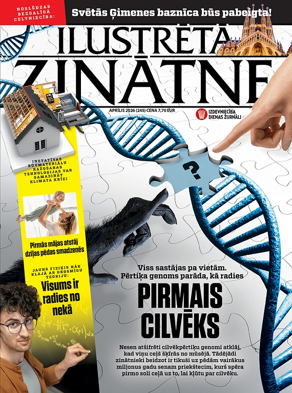 Ilustrētā Zinātne, aprīlis 2026